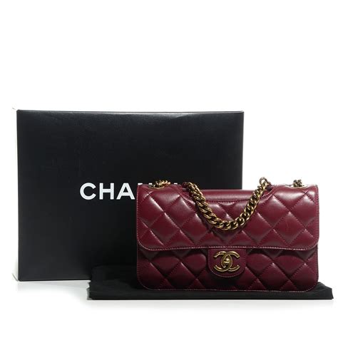 chanel perfect edge burgundy|CHANEL Calfskin Perfect Edge Small Tote Burgundy.